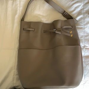 Cuyana oversized bucket bag